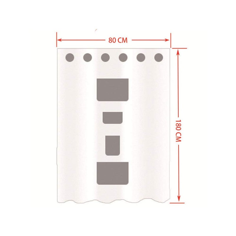Fangkun iPad Mount Clear Shower Curtain Liner - 4 Touch-sensative Pockets - Bath/Shower Organizer - Bathroom Storage Bag 32 x 72 inches - Image 5